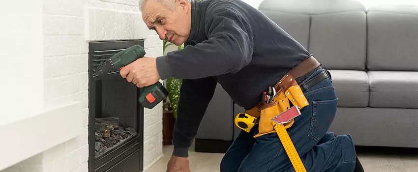 New Indoor Fireplace Installation in Elizabeth City, North Carolina