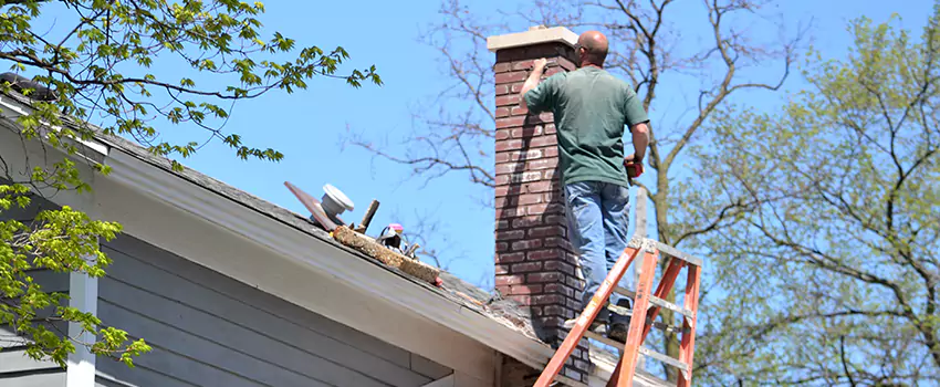 Vinyl and PVC Chimney Flashing Installation in Elizabeth City, NC