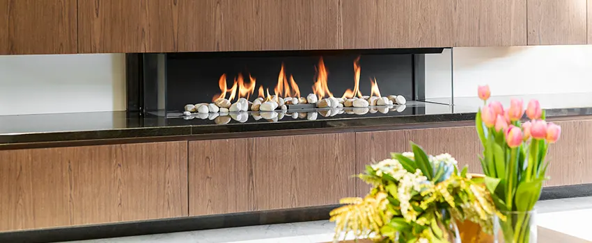 Double-height Fireplace Design Refurbishment in Elizabeth City, North Carolina