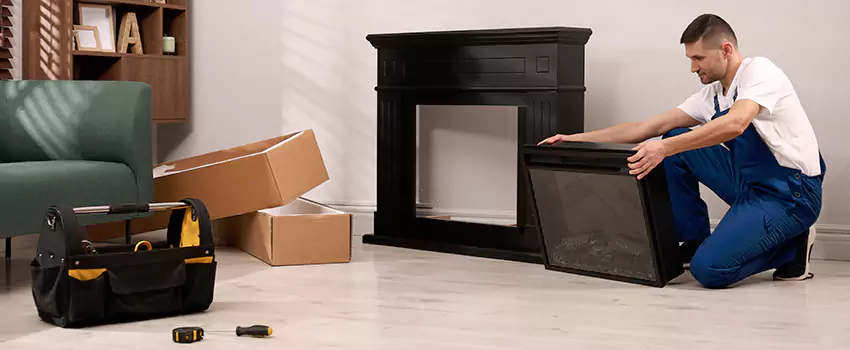 Old Rusted Metal Fireplace Repair And Replacement in Elizabeth City, NC